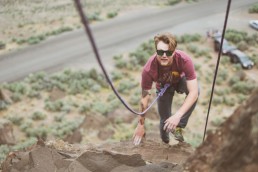 rock climbing